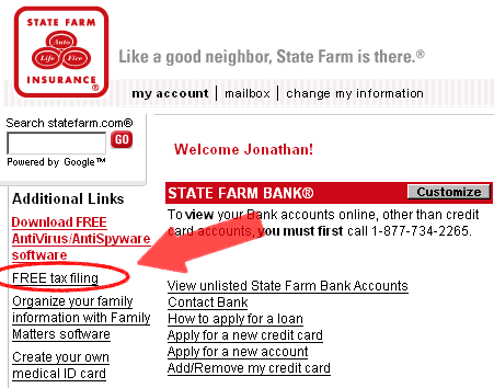 Turbotax on Free Turbotax Online Federal And State From State Farm My Money