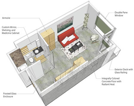 Sofa Japan on For Sale  250 Sq  Ft  Condo For  279 000    My Money Blog