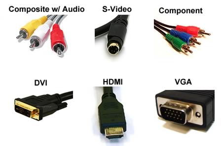 Common TV inputs are RCA