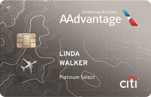 Citi AAdvantage Platinum Select MasterCard Art
