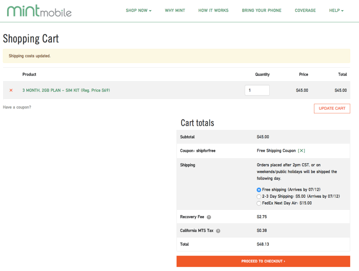 Mint Mobile SIM Activation and Number Port Transfer Review