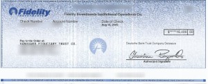 401k rollover check