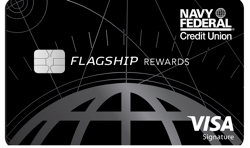 Navy Federal Flagship Travel Rewards Credit Card: 35,000 Bonus Points, Year of Amazon Prime, 2X Points
