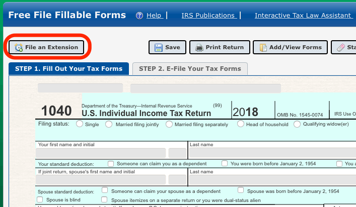 E-File Federal and State Tax Extension Online For Free (Updated 2019)