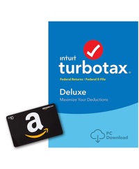 TurboTax 2018 Desktop Sale: Federal + State +  Amazon Gift Card for 