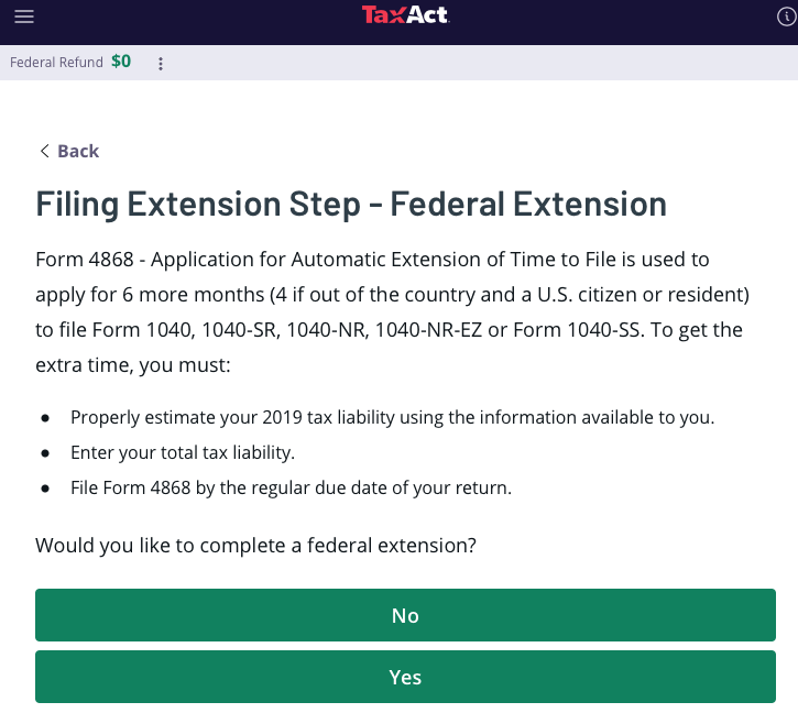 E-File Federal and State Tax Extension Online For Free (Updated 2020)