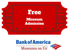 Bank of America Free Museum Tickets 2020 Dates