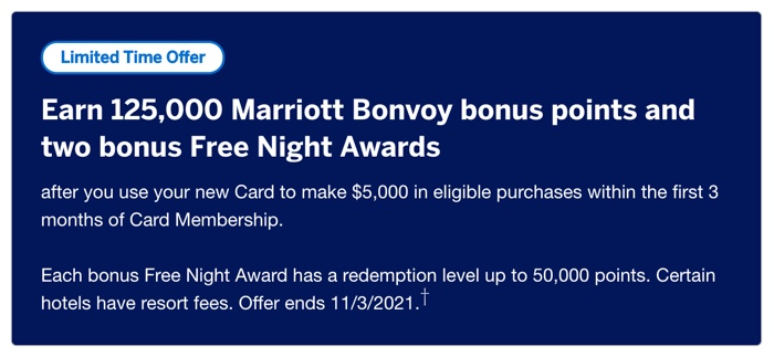 Marriott Bonvoy Business American Express Card Review: 125,000 Points + 2 Free Nights (100k total value) Limited-Time Offer