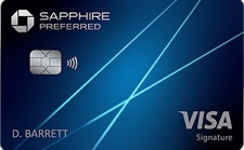 Chase Sapphire Preferred Card: 80,000 Bonus Points = $1,000 Value, 3X points on Dining, $50 Annual Hotel Credit Added