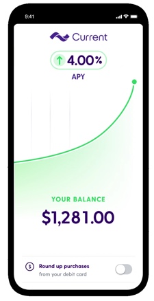 Current Fintech App Review:  Bonus, 4.00% APY on k