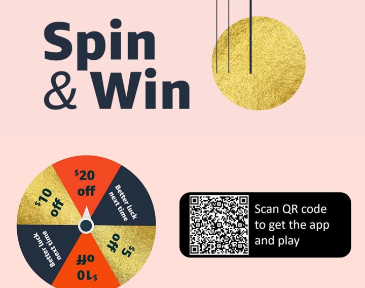 Amazon App: Spin & Win Instant Win Game