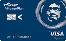 Alaska Airlines Visa Credit Card: 70,000 Miles + $122 Companion Fare