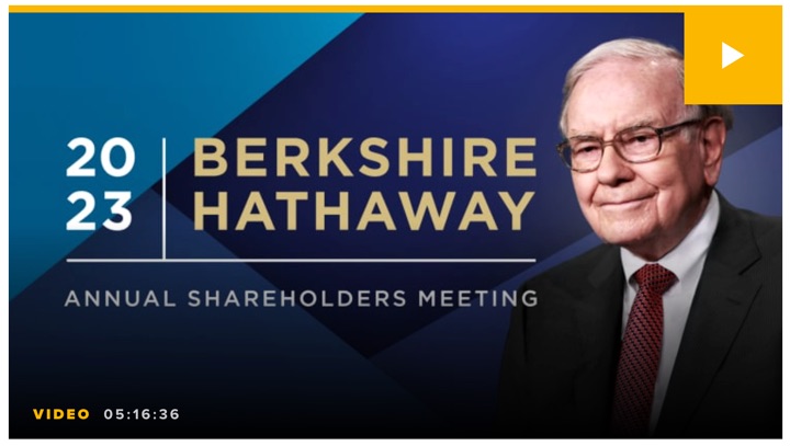 2023 Berkshire Hathaway Annual Shareholder Meeting Video, Transcript, and Notes