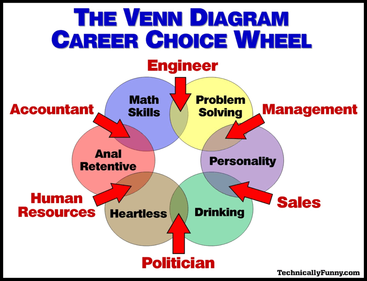How to Choose Your Career: Venn Diagram