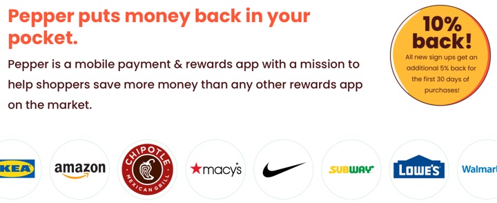 Pepper Rewards App: $20 Referral Promo Code + 10% Back = $130 of Amazon Gift Cards for $100