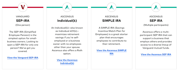 Vanguard Sells All Solo 401(k) Accounts to Ascensus